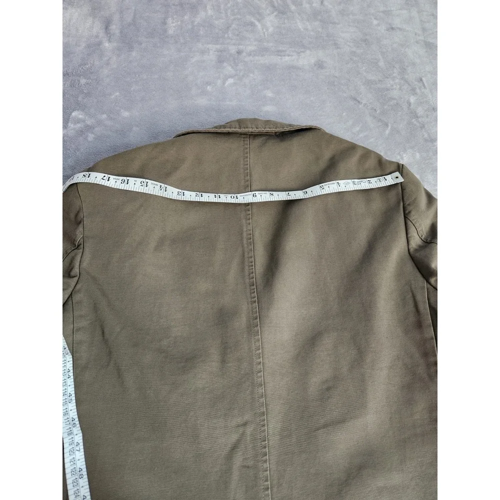 Boden Mens 100% Cotton Blazer Button Size 42R Jacket Smart Casual Brown Canvas